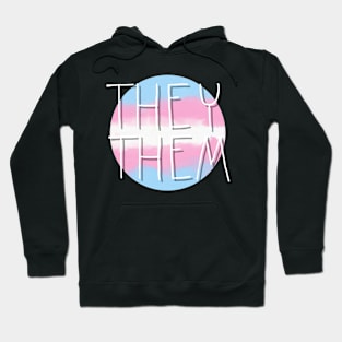 They/Them Trans Flag Hoodie